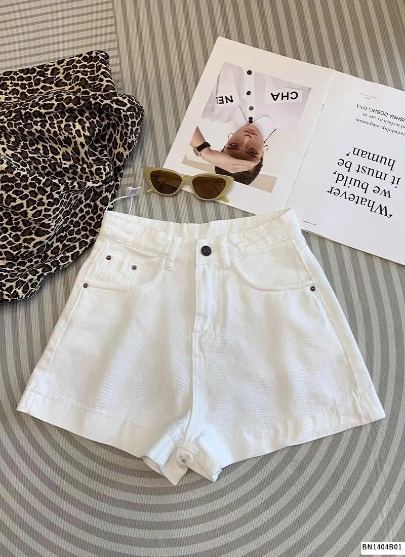 QUẦN SHORT JEAN TRẮNG