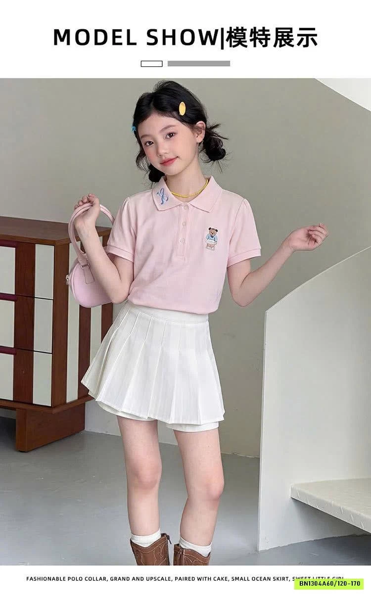 SÉT ÁO POLO MIX CV XẾP LY