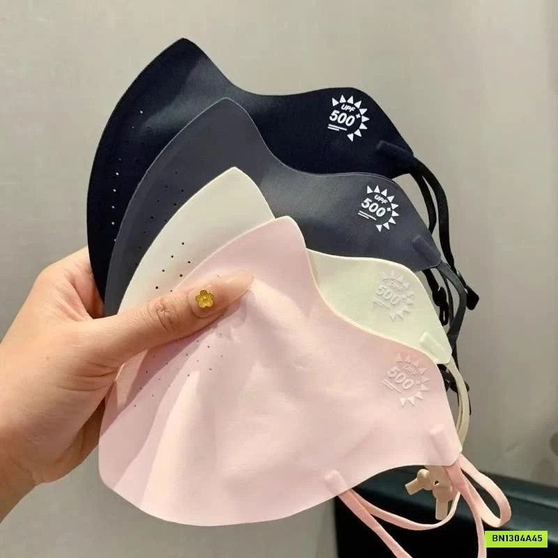 SET 5 KHẨU TRANG LỤA BĂNG 7A KO ĐƯỜNG MAY