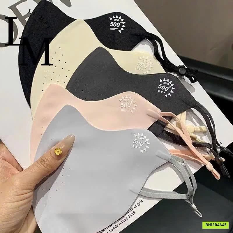 SET 5 KHẨU TRANG LỤA BĂNG 7A KO ĐƯỜNG MAY