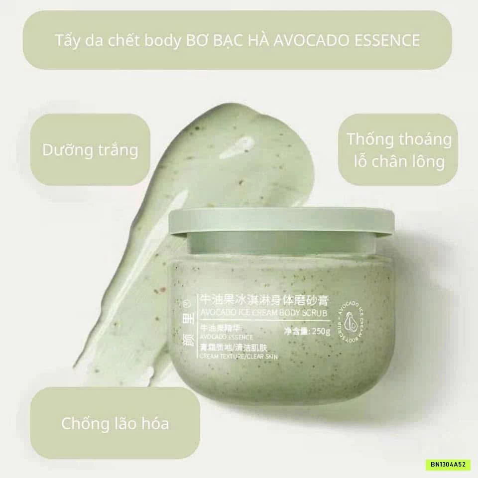 COMBO 3 LỌ TẨY DA CHẾT BƠ