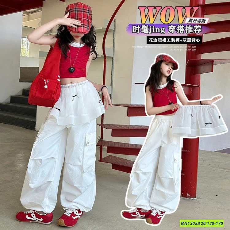 SÉT ÁO ĐỎ MIX JOGGER TRẮNG SZ ĐẠI