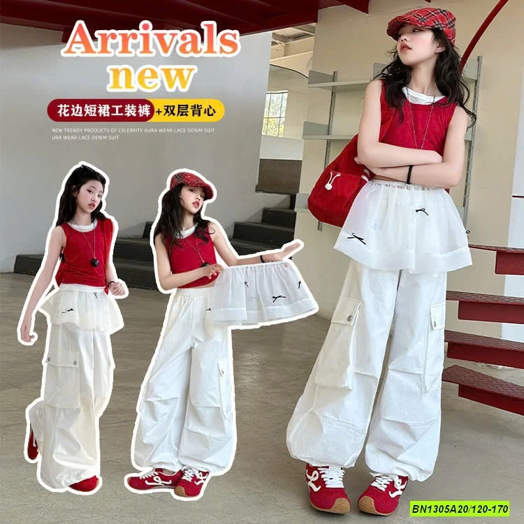 SÉT ÁO ĐỎ MIX JOGGER TRẮNG SZ ĐẠI