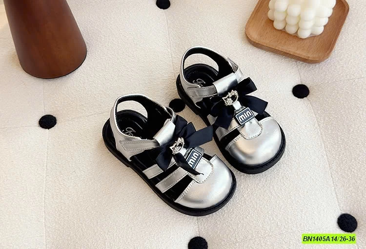 SANDAL MIN GẮN TAG KITTY NƠ