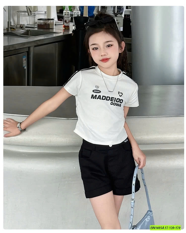 SÉT CROPTOP MIX SHORT CẠP CAO SZ ĐẠI