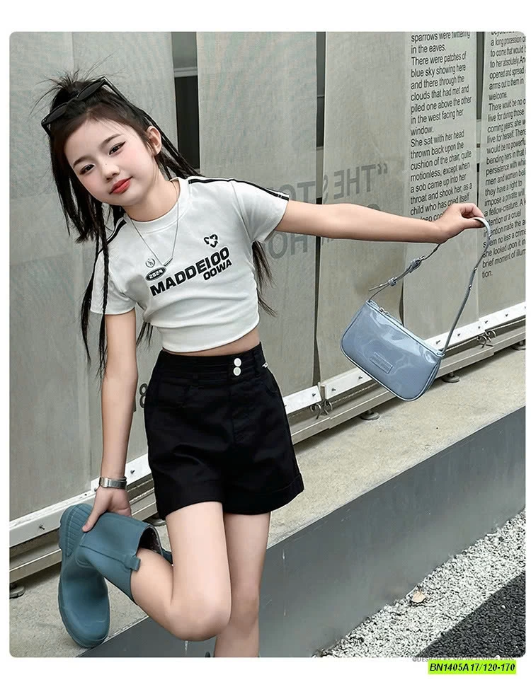 SÉT CROPTOP MIX SHORT CẠP CAO SZ ĐẠI