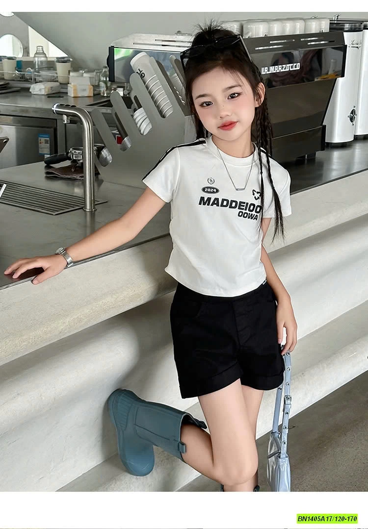 SÉT CROPTOP MIX SHORT CẠP CAO SZ ĐẠI