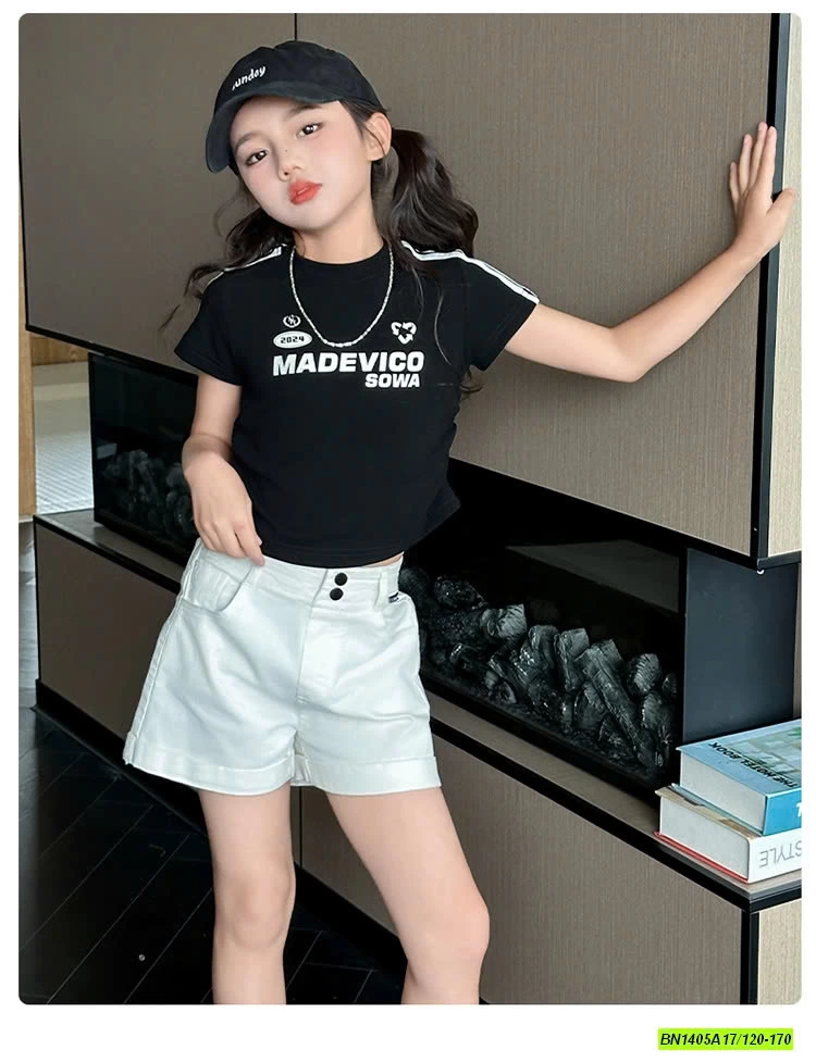 SÉT CROPTOP MIX SHORT CẠP CAO SZ ĐẠI