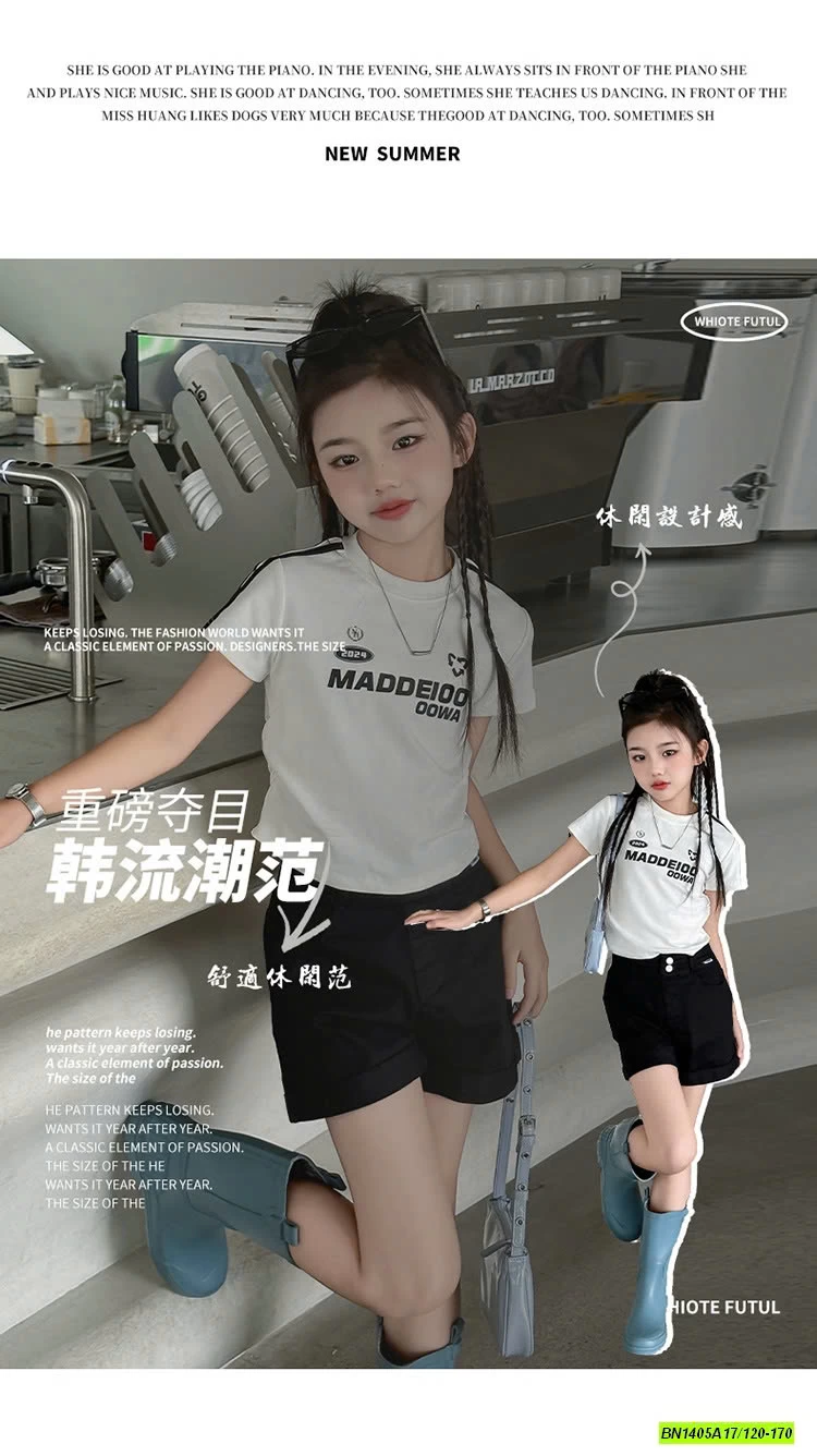 SÉT CROPTOP MIX SHORT CẠP CAO SZ ĐẠI