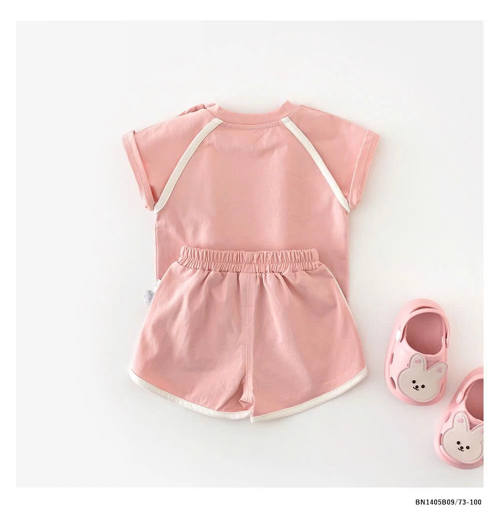 SET THỂ THAO COTTON SỐ 11 SZ NHÍ BÉ GÁI