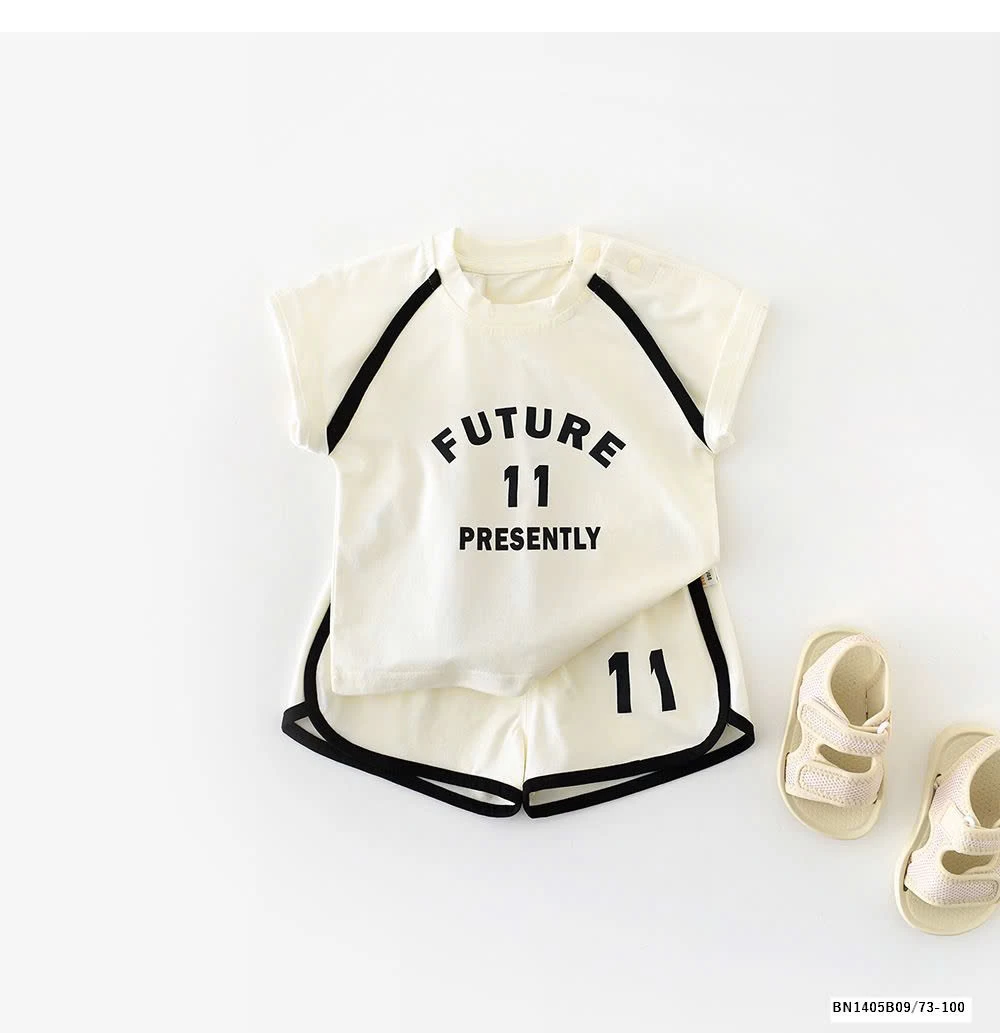 SET THỂ THAO COTTON SỐ 11 SZ NHÍ BÉ GÁI