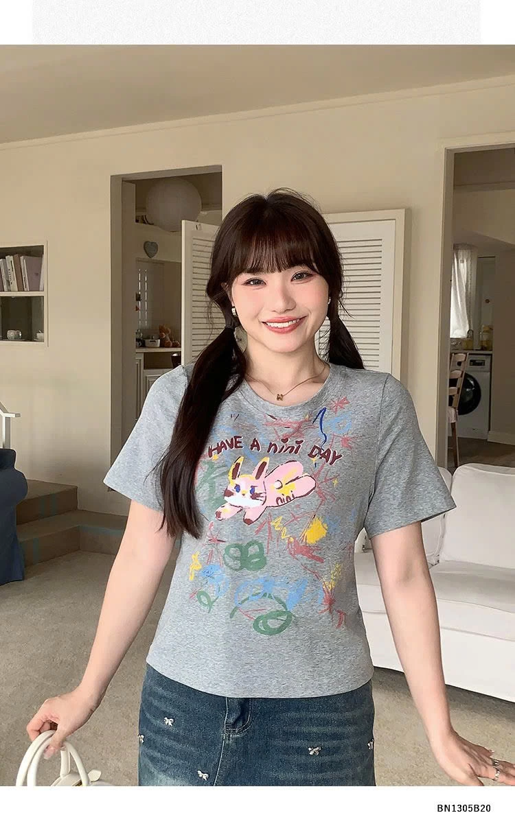 ÁO PHÔNG THỎ SẮC MÀU