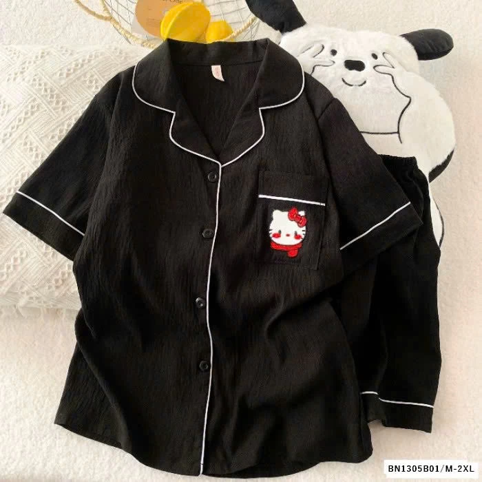 BST PIZAMA CỘC TAY DỄ THƯƠNG