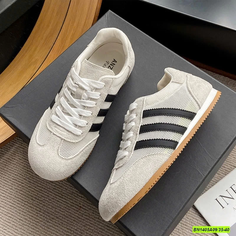 GIÀY THỂ THAO THÔNG HƠI 3 SỌC NỮ