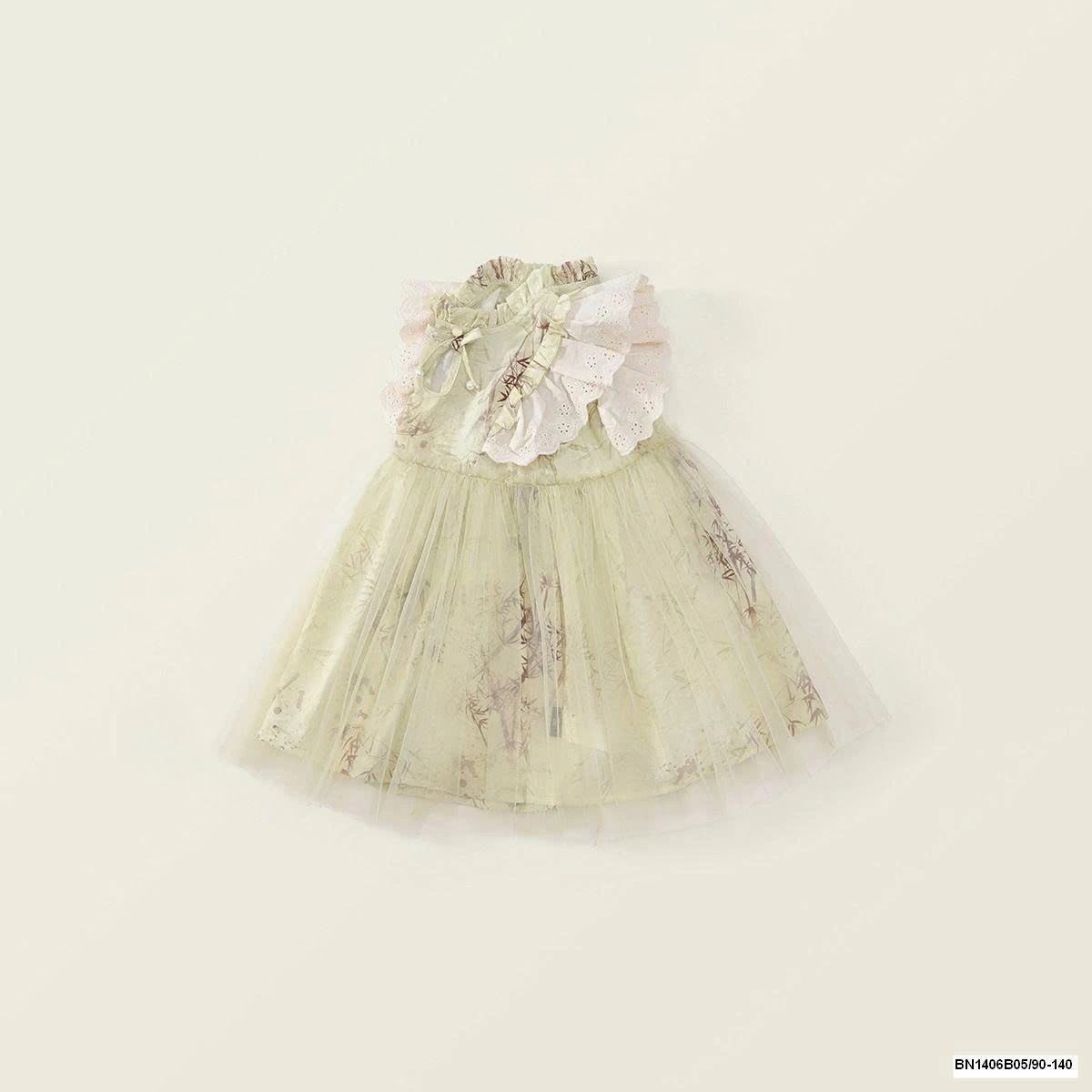 ĐẦM XANH CÁNH TIÊN MIX VOAN  PREMIUM.ICON