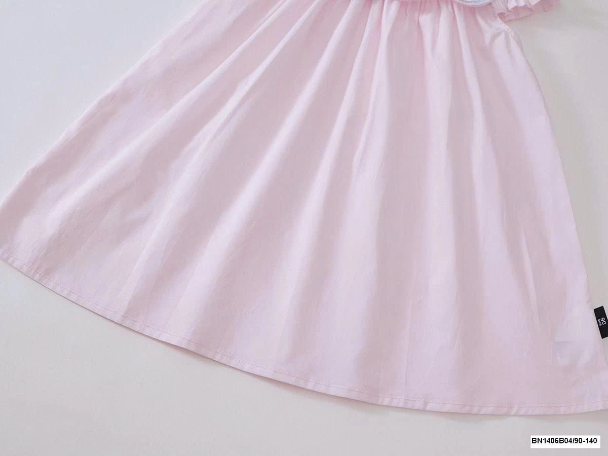 ĐẦM THÔ THÊU HOA CỔ PREMIUM.ICON