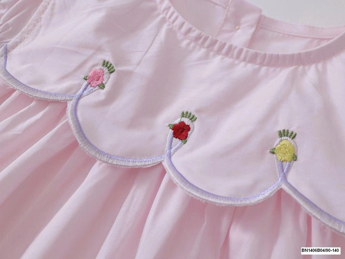 ĐẦM THÔ THÊU HOA CỔ PREMIUM.ICON