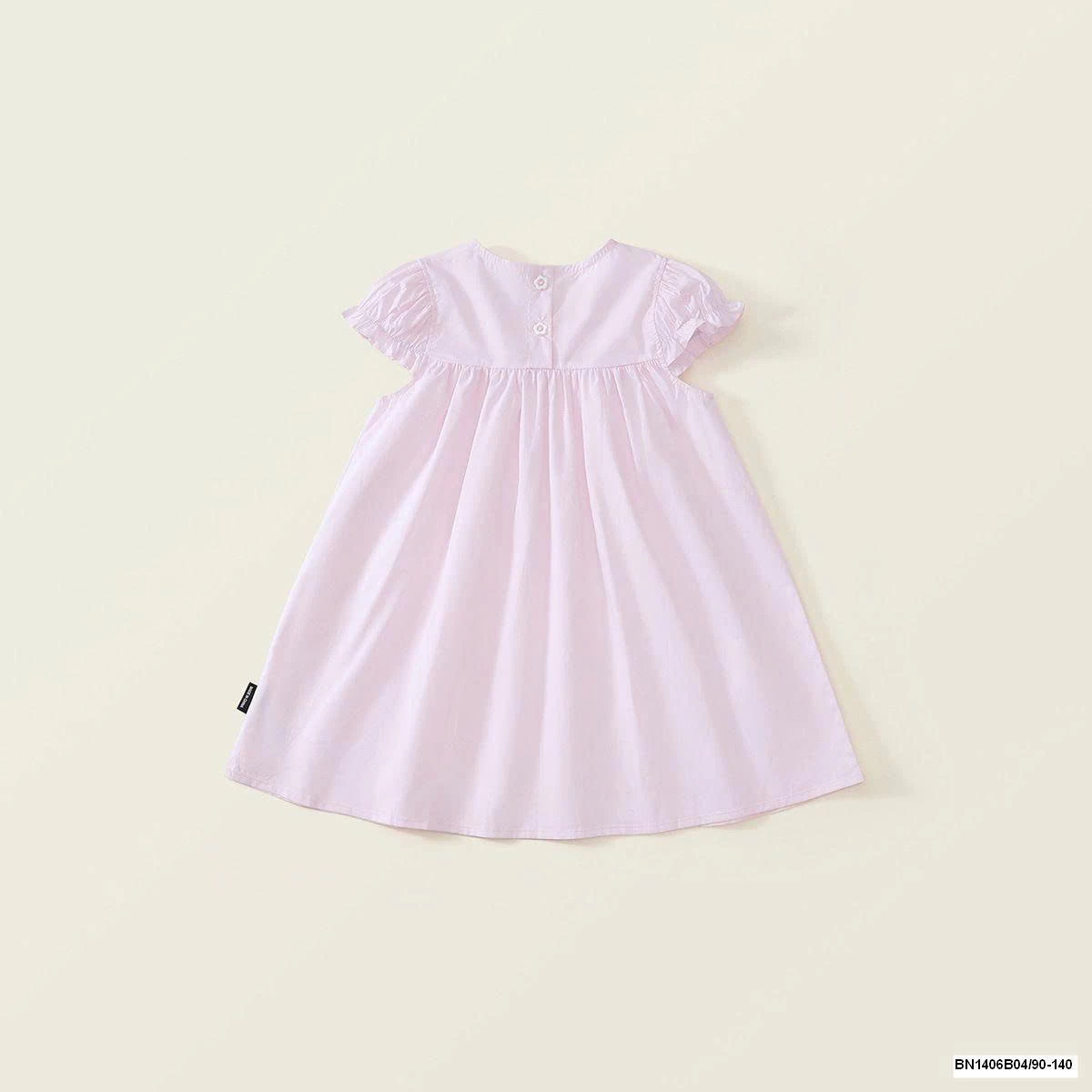 ĐẦM THÔ THÊU HOA CỔ PREMIUM.ICON