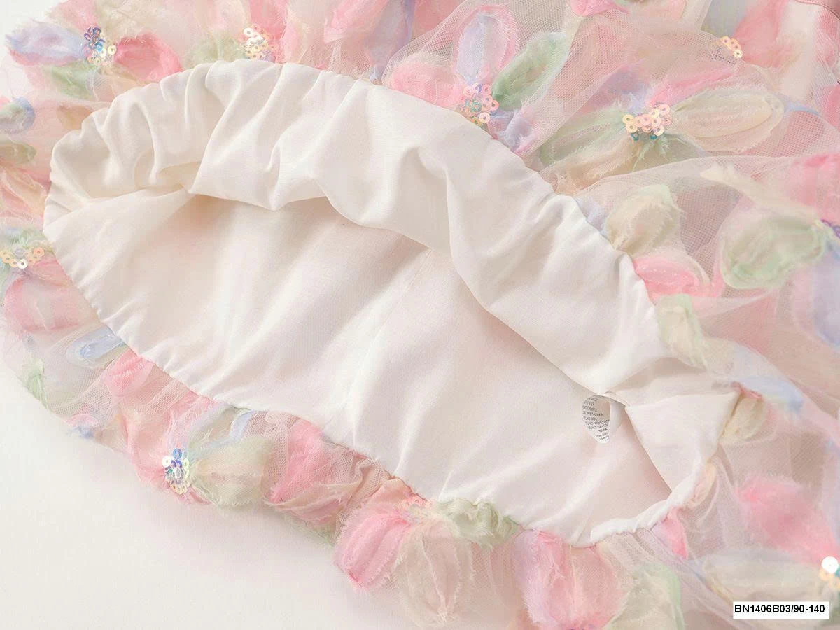 ĐẦM HOA HỒNG CỔ YẾM PREMIUM.ICON