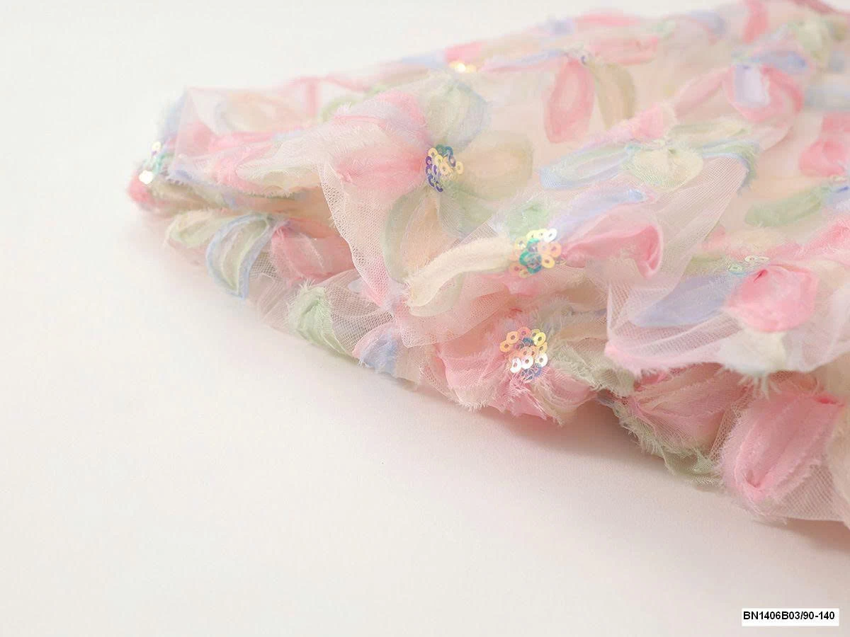 ĐẦM HOA HỒNG CỔ YẾM PREMIUM.ICON