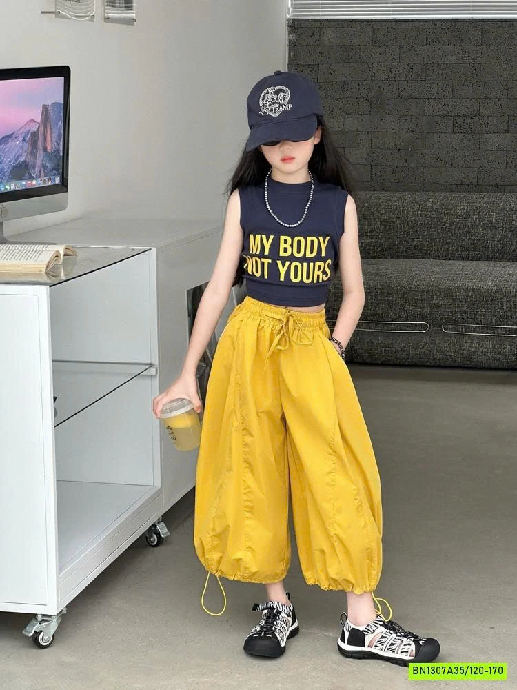 CROPTOP SÁT NÁCH MIX QUẦN