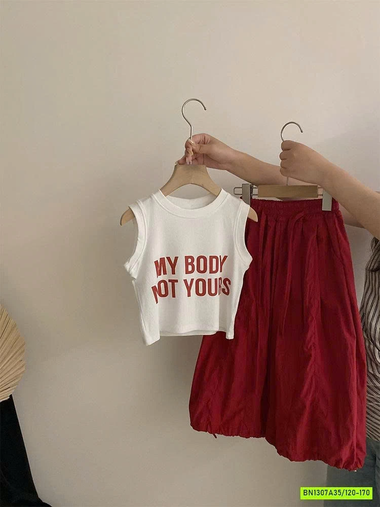 CROPTOP SÁT NÁCH MIX QUẦN