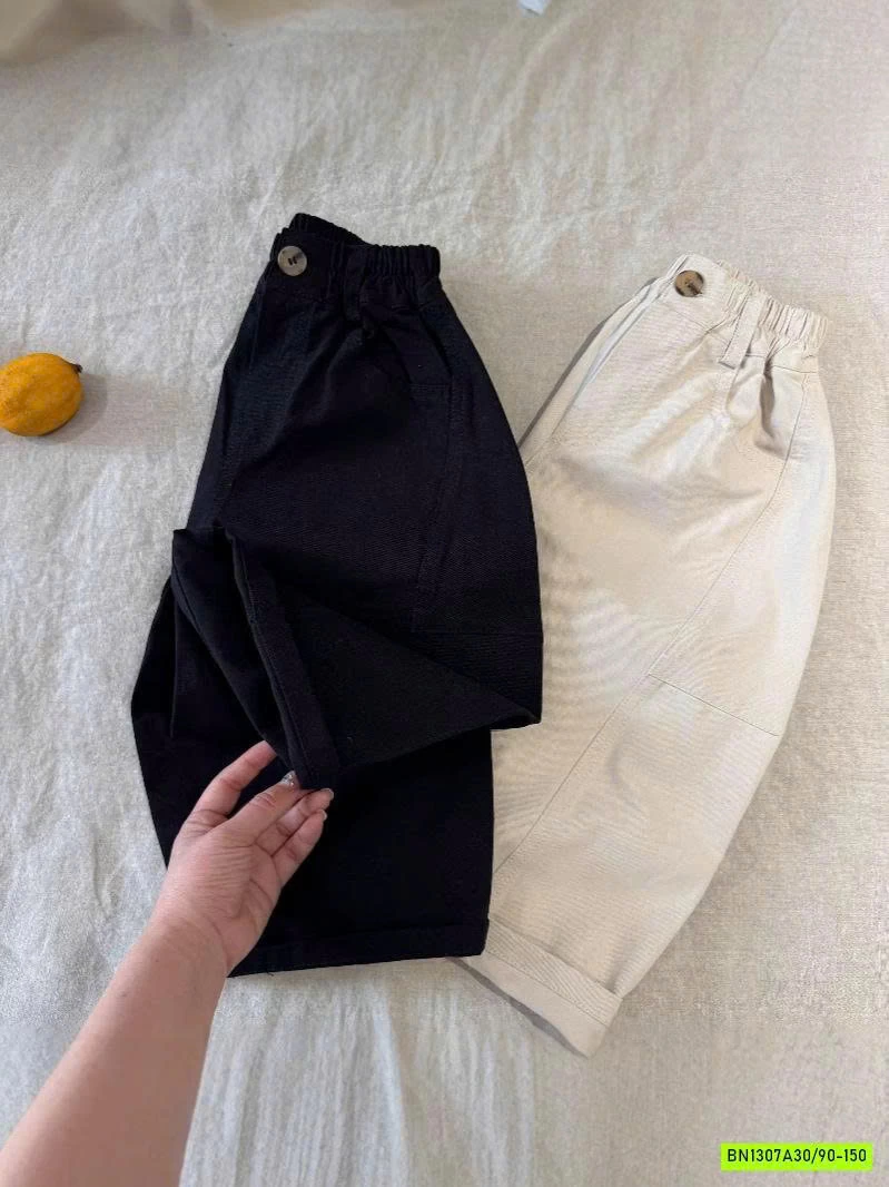 BAGGY GÂN TRƯỚC TRƠN MÀU