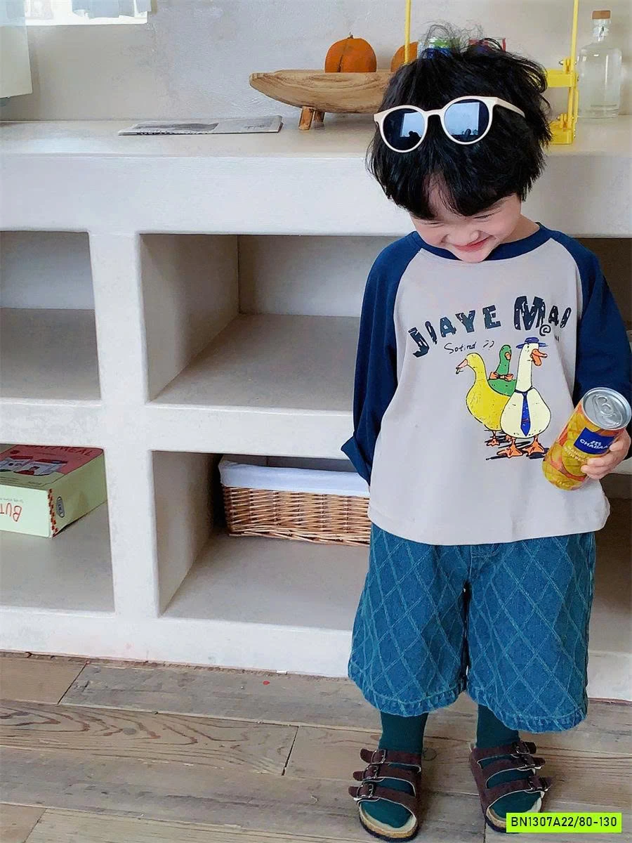 ÁO THUN MỎNG PHỐI MÀU TAY