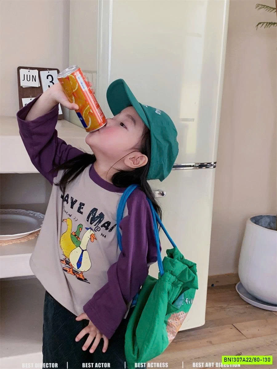 ÁO THUN MỎNG PHỐI MÀU TAY