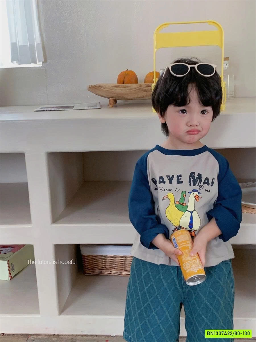 ÁO THUN MỎNG PHỐI MÀU TAY