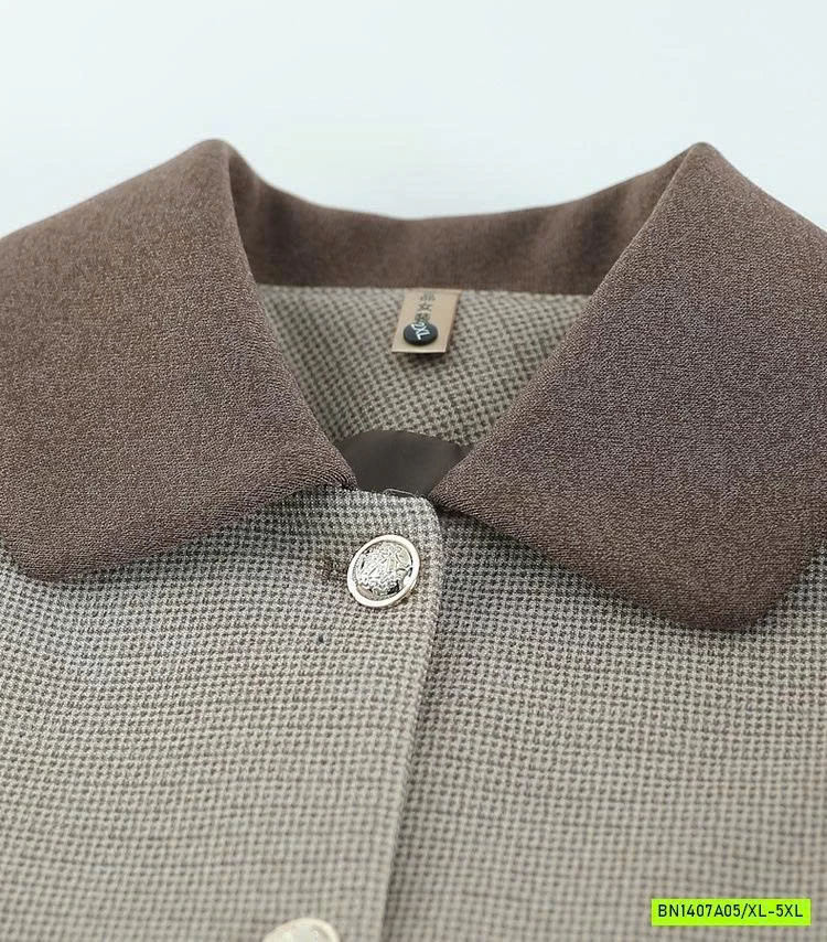 KHOÁC MÙ THU PHỐI MÀU CỔ CHO BÀ