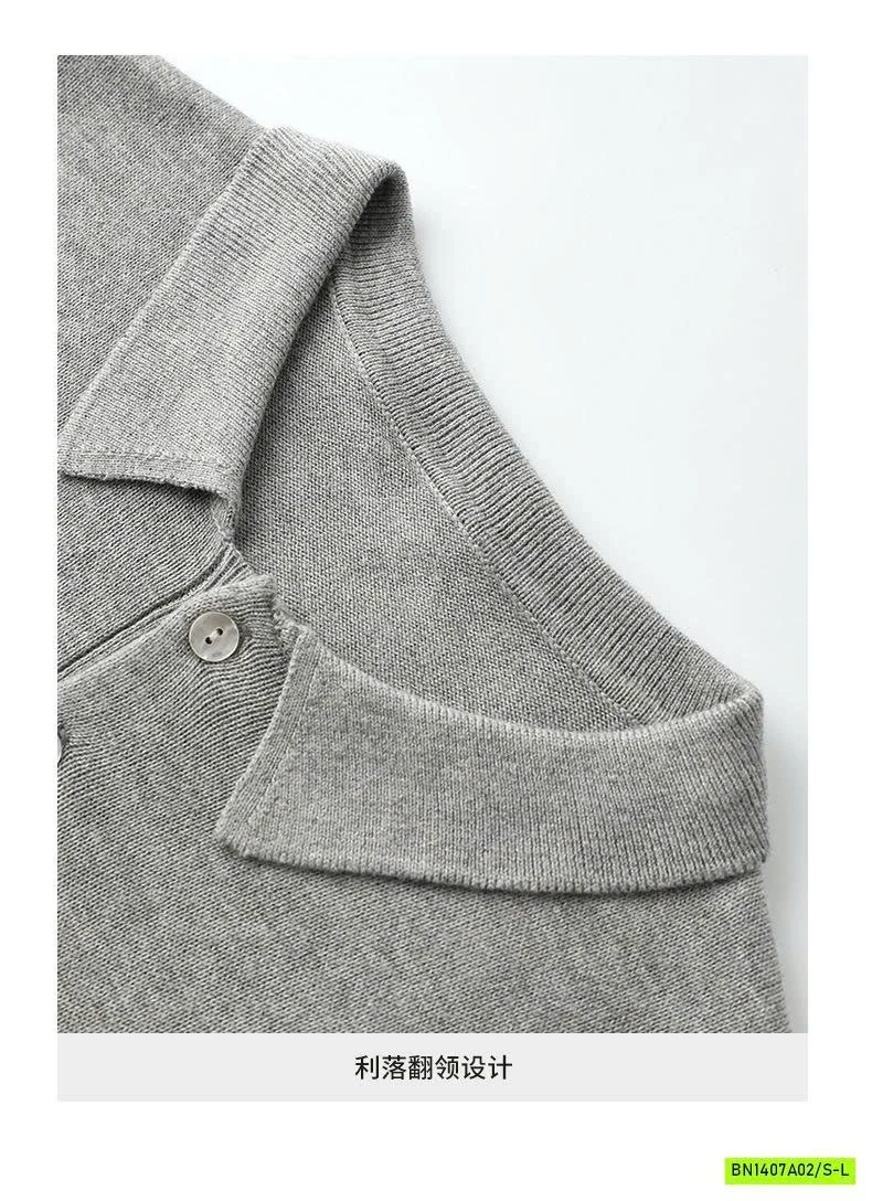 POLO LEN XÁM THÊU CHỮ NGỰC