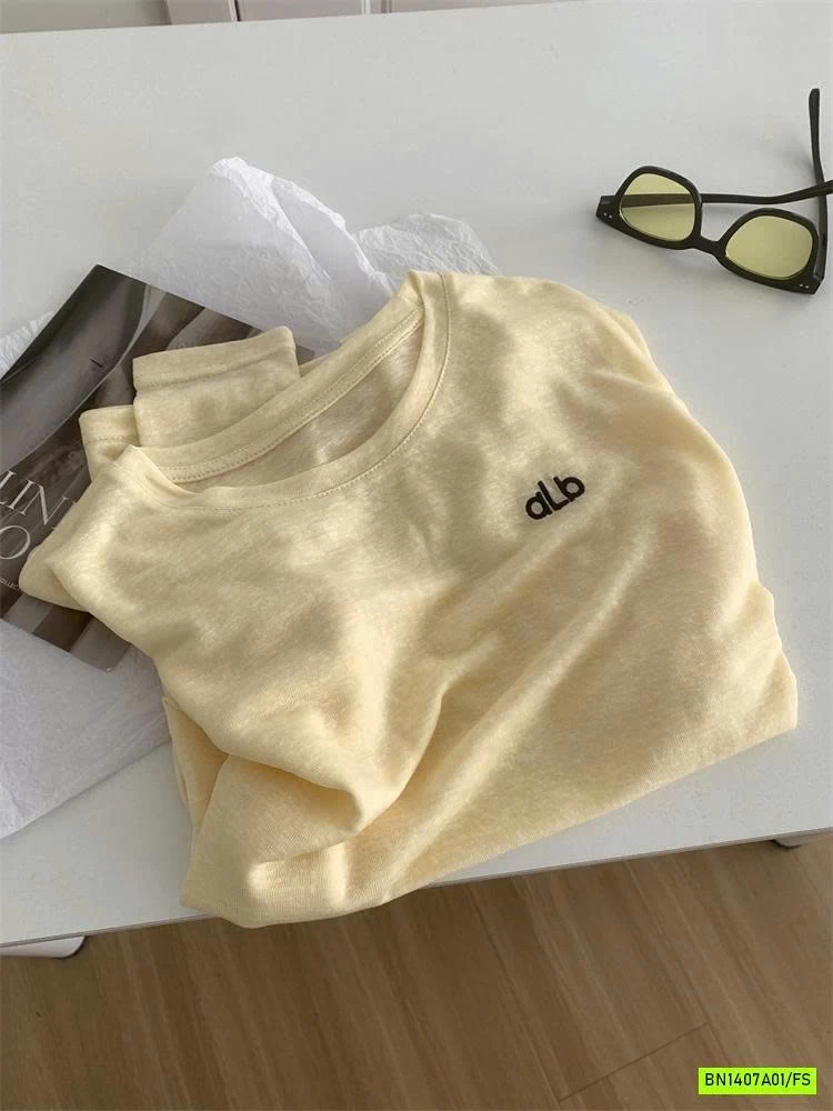 ÁO THUN GIẤY DÀI TAY THÊU CHỮ