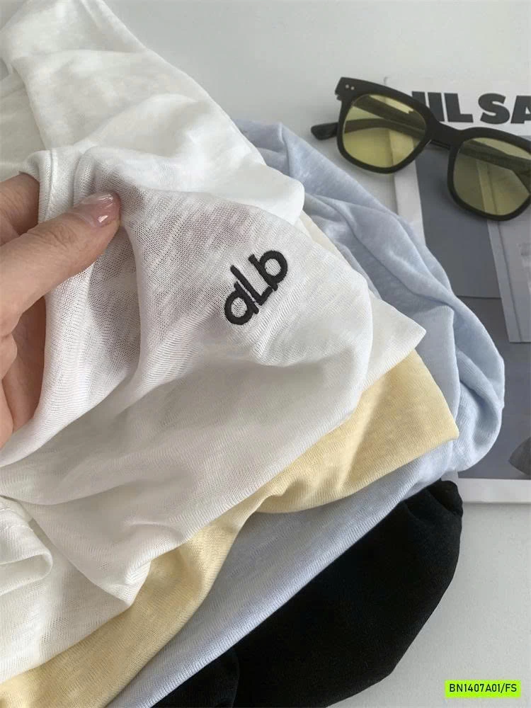 ÁO THUN GIẤY DÀI TAY THÊU CHỮ