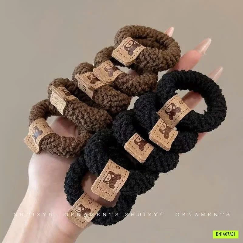 SET 30 CHUN BUỘC TÓC GẤU SIÊU XINH