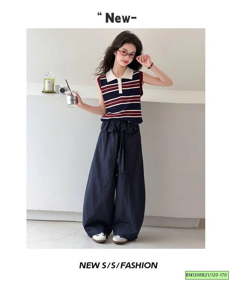 SÉT QUẦN PHỐI BÈO MIX POLO SÁT NÁCH