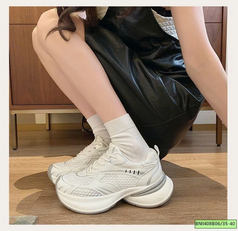 GIÀY SNEAKER PHA LƯỚI