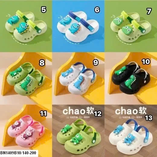 DÉP SỤC CROCS CHO BÉ