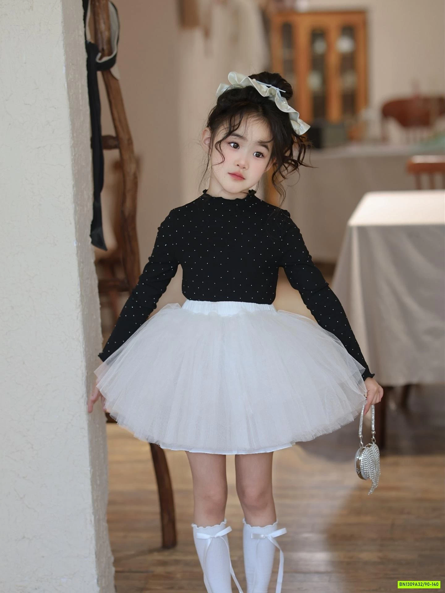 ÁO GIỮ NHIỆT MIX CV VOAN BỒNG TRẮNG