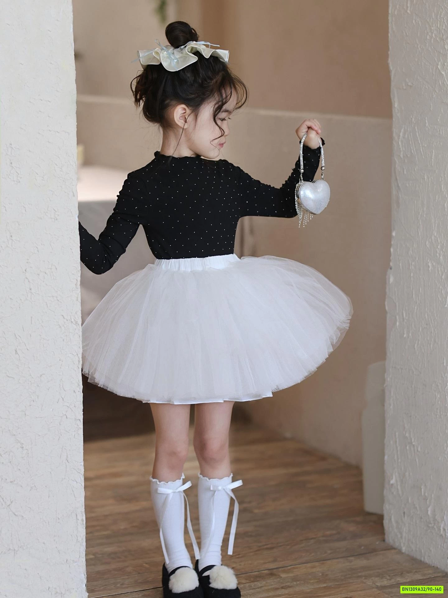 ÁO GIỮ NHIỆT MIX CV VOAN BỒNG TRẮNG