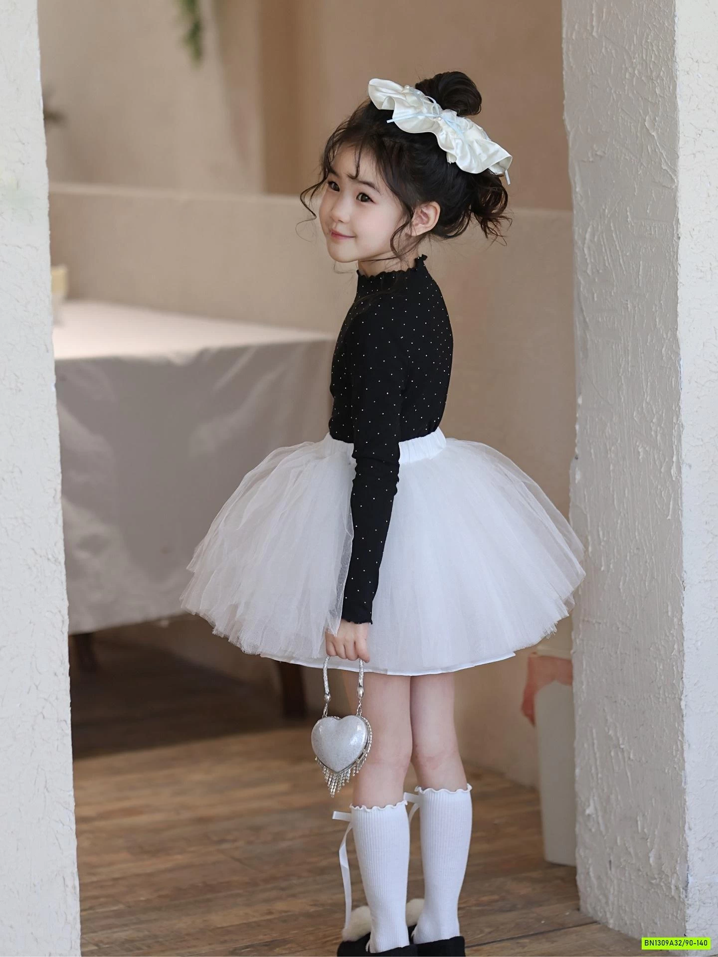 ÁO GIỮ NHIỆT MIX CV VOAN BỒNG TRẮNG