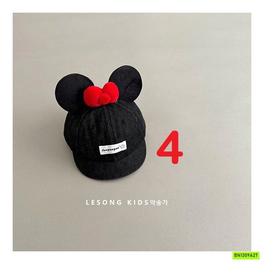 MŨ KẾT JEANS MCIKEY NGỘ NGHĨNH