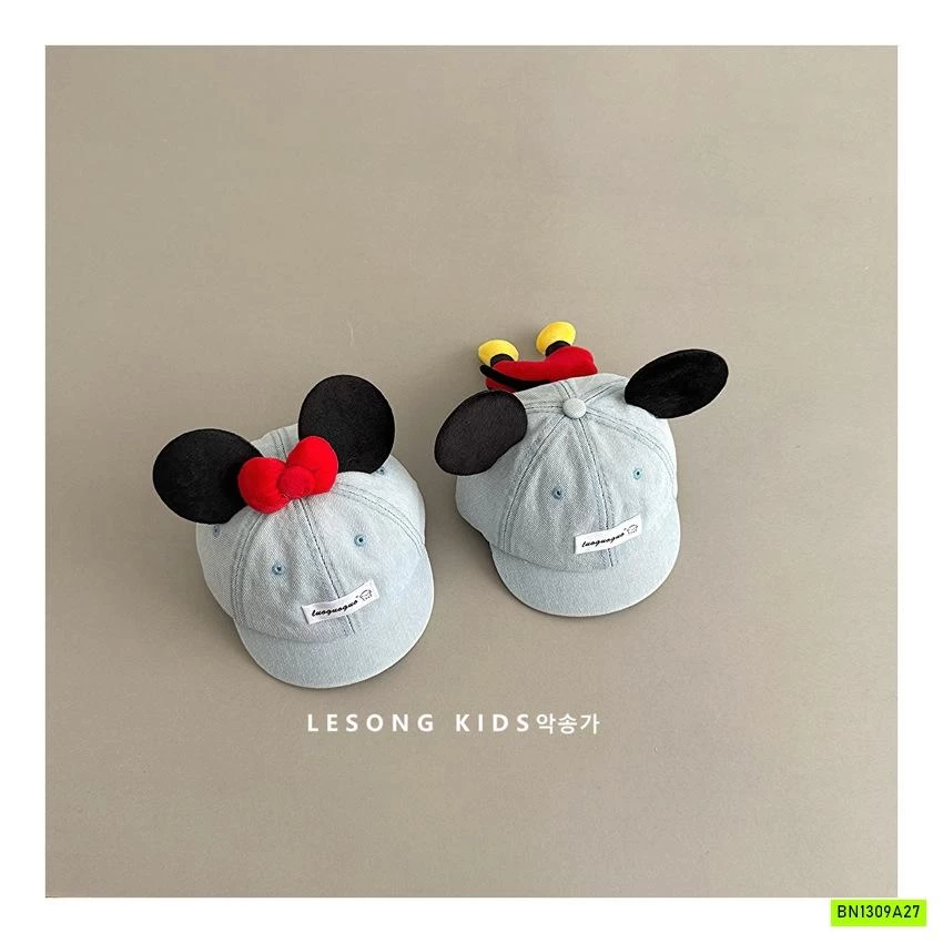 MŨ KẾT JEANS MCIKEY NGỘ NGHĨNH