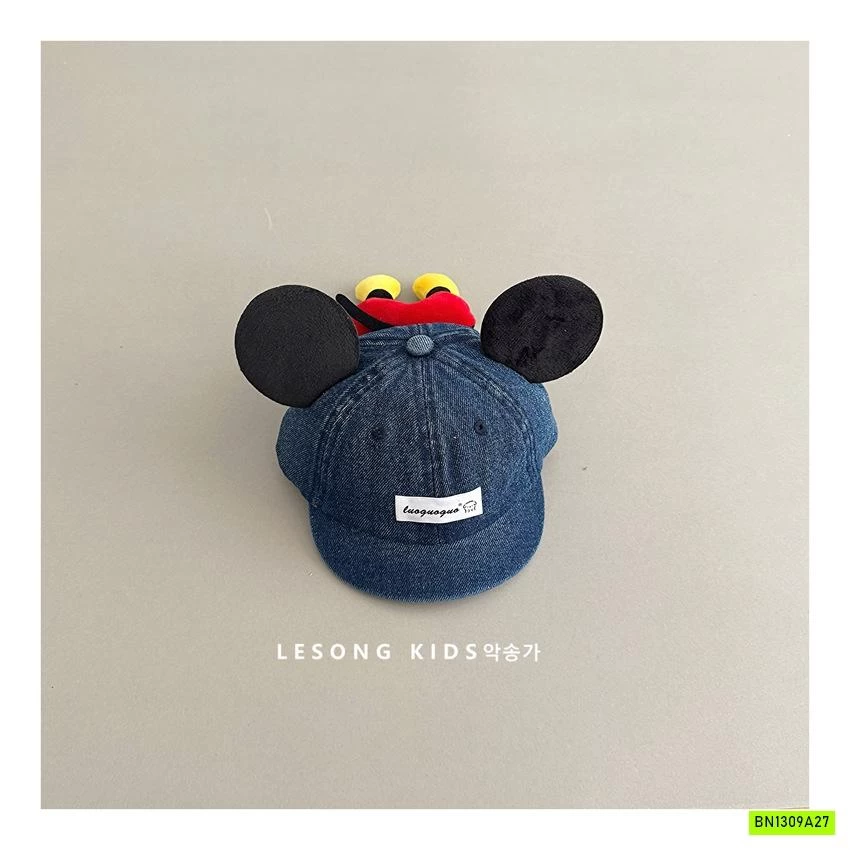 MŨ KẾT JEANS MCIKEY NGỘ NGHĨNH