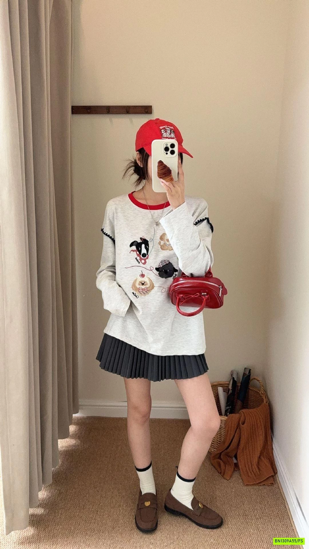 ÁO THUN VIỀN CỔ THÊU THÚ CƯNG