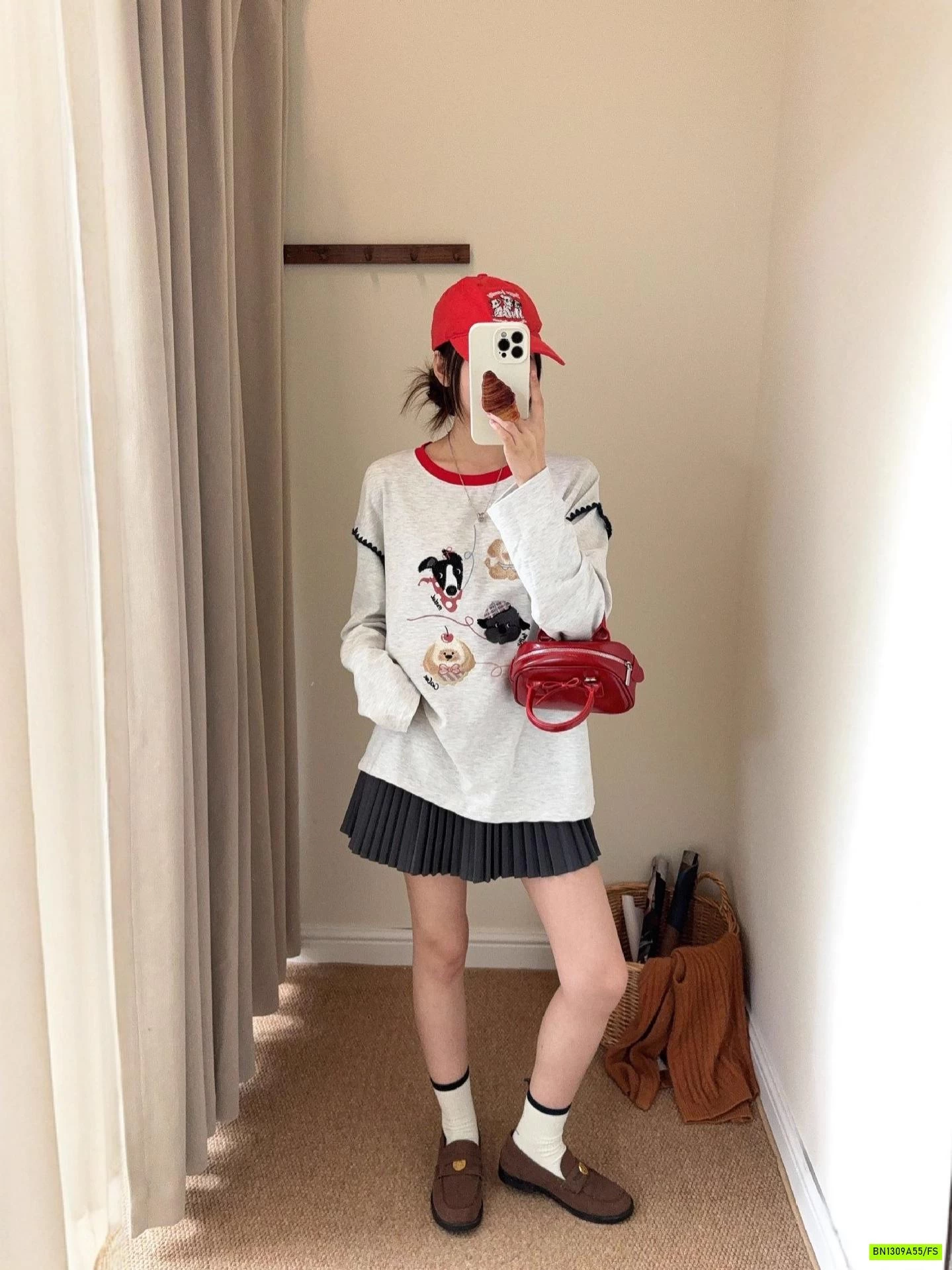 ÁO THUN VIỀN CỔ THÊU THÚ CƯNG