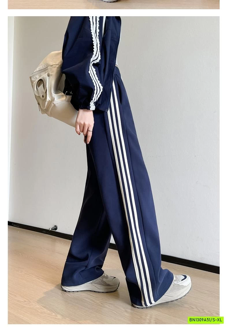 QUẦN SUÔNG COTTON THỂ THAO 3 SỌC