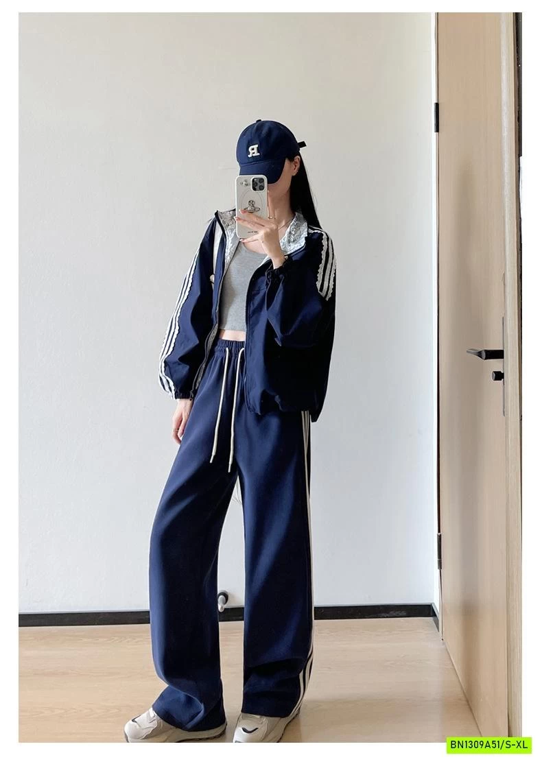 QUẦN SUÔNG COTTON THỂ THAO 3 SỌC