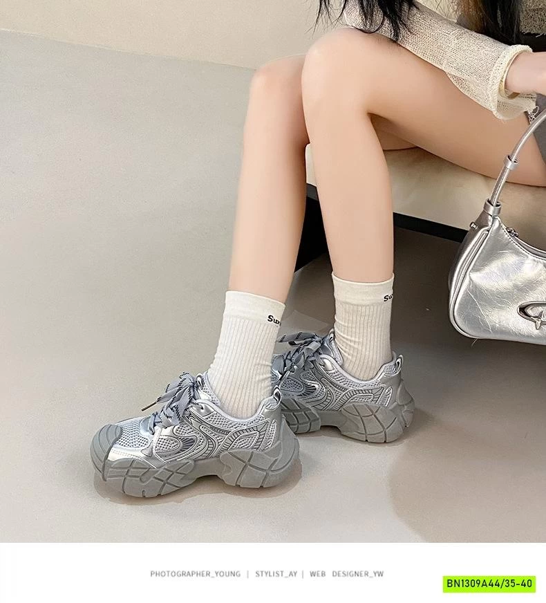 SNEAKER THỂ THAO HACK DÁNG NỮ