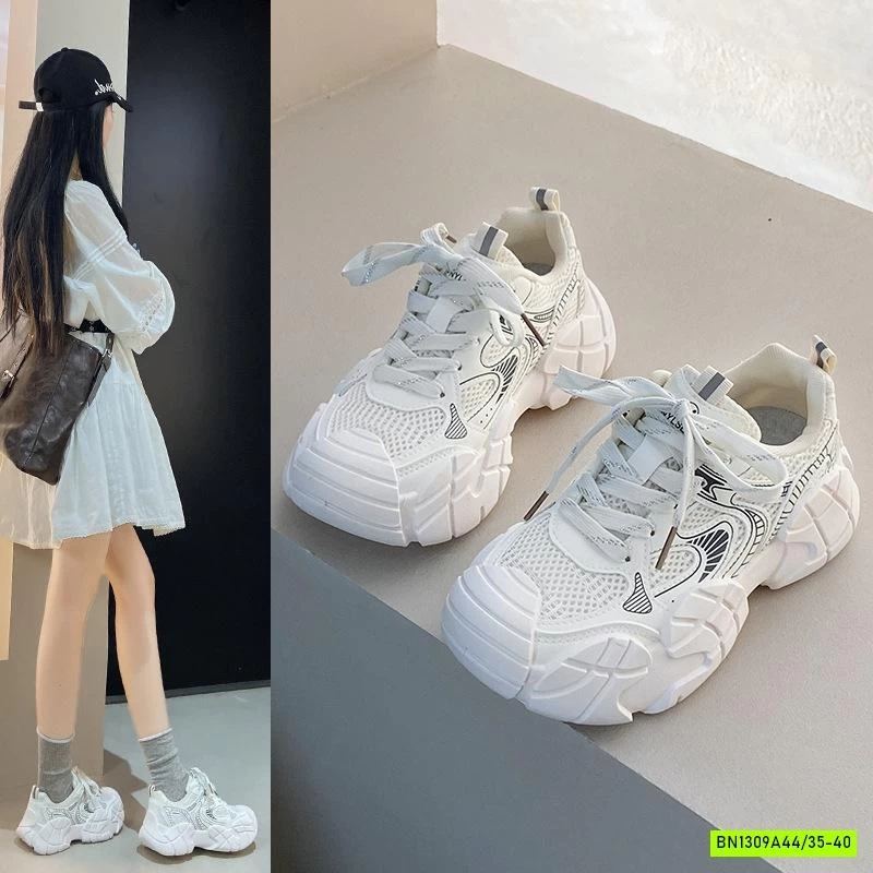 SNEAKER THỂ THAO HACK DÁNG NỮ